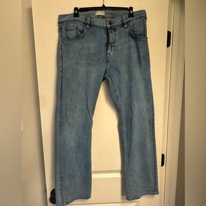 Tecovas Men's Premium Standard Jeans 36 x 30 light wash denim